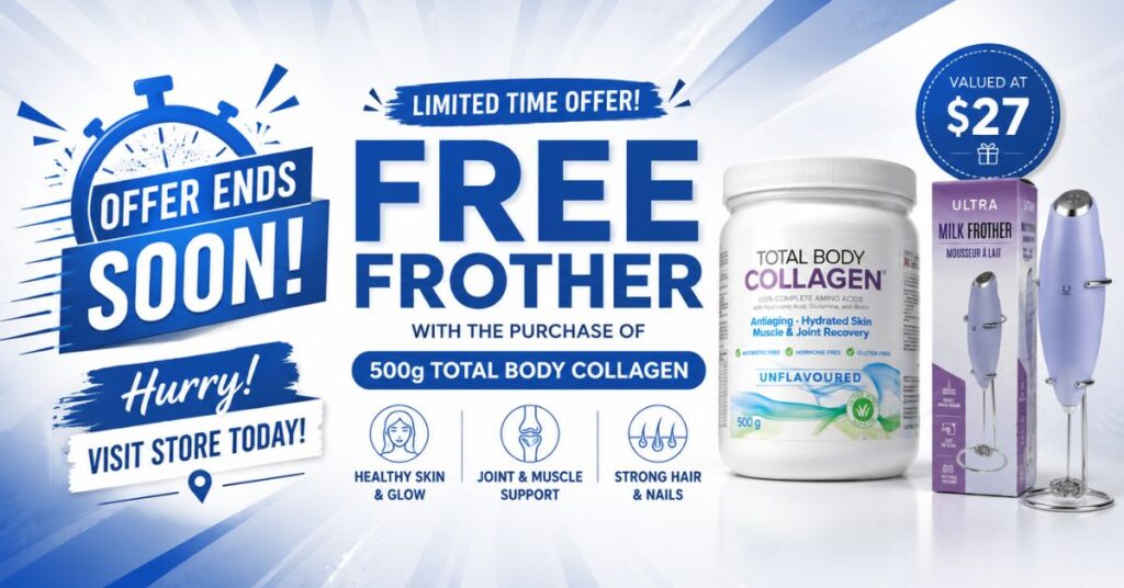 Free Frother Offer at Path 2 Wellness Winnipeg